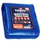 Tarpco Safety Heavy Duty Tarp, 12 ft L x 0.5 mm H x 10 ft W, 10 Mil, Blue, Polyethylene TS-155-10X12 - alternate 1